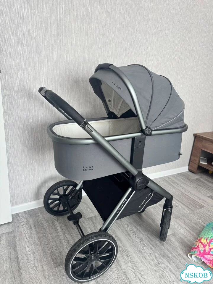 Коляска luxmom 888 3 в 1 фото 1