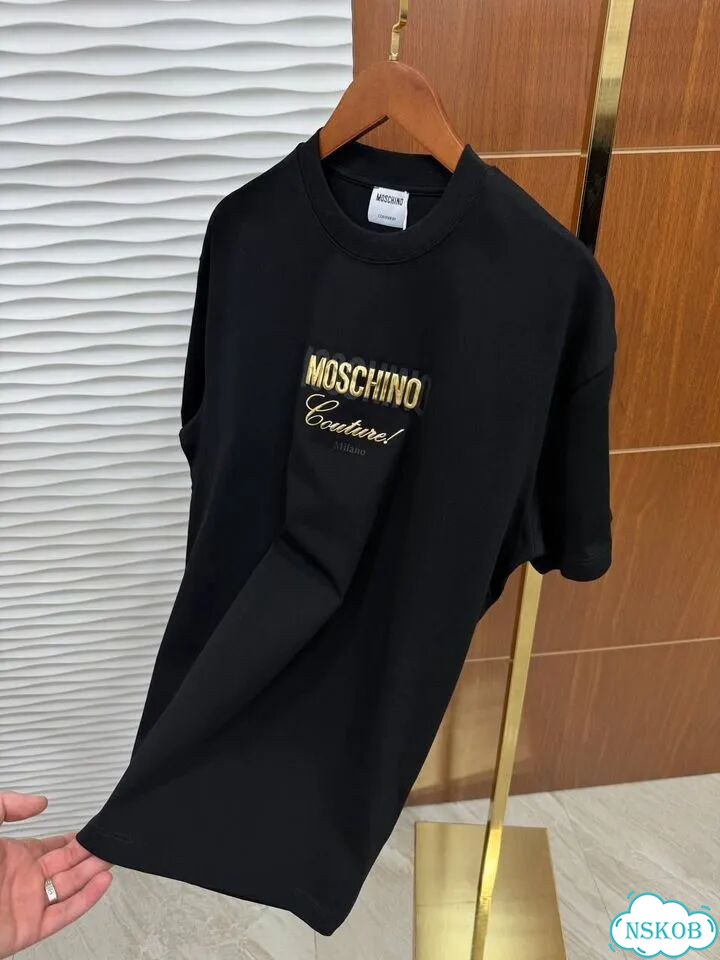 Футболка Moschino чёрная фото 4