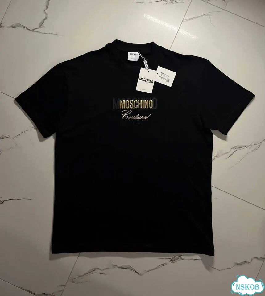 Футболка Moschino чёрная фото 5