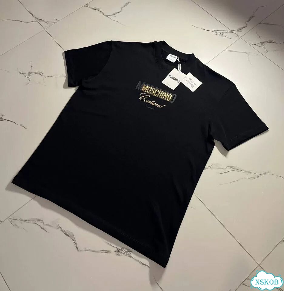 Футболка Moschino чёрная фото 7