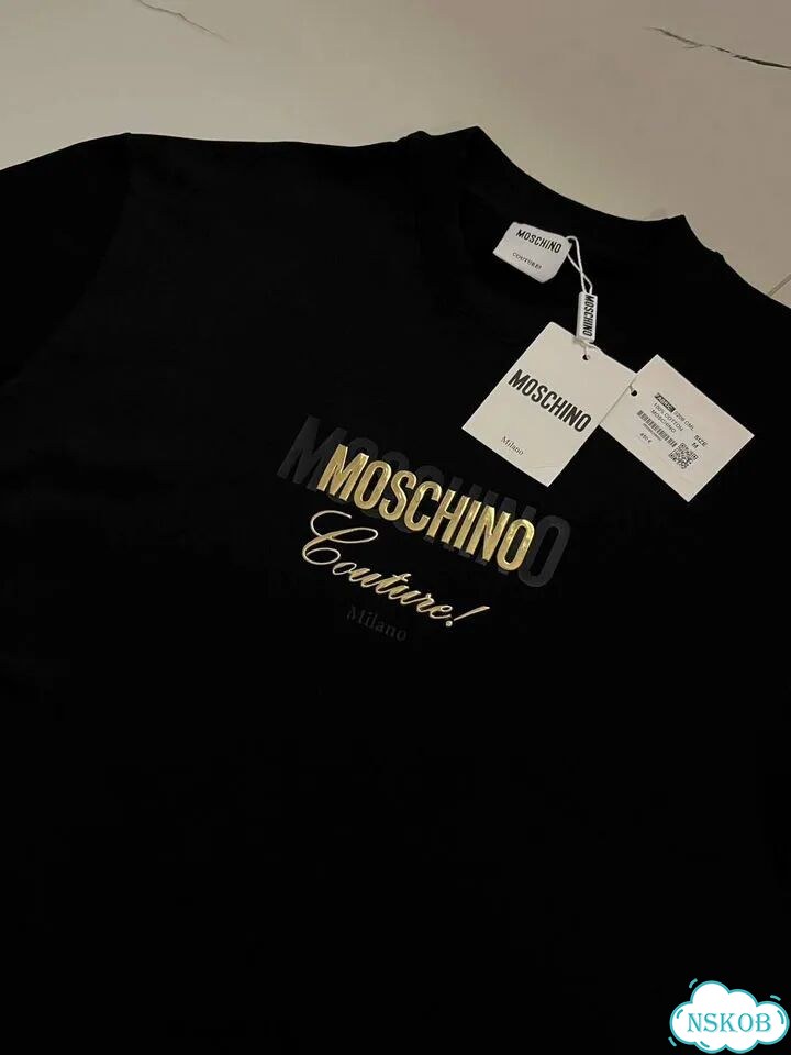 Футболка Moschino чёрная фото 8