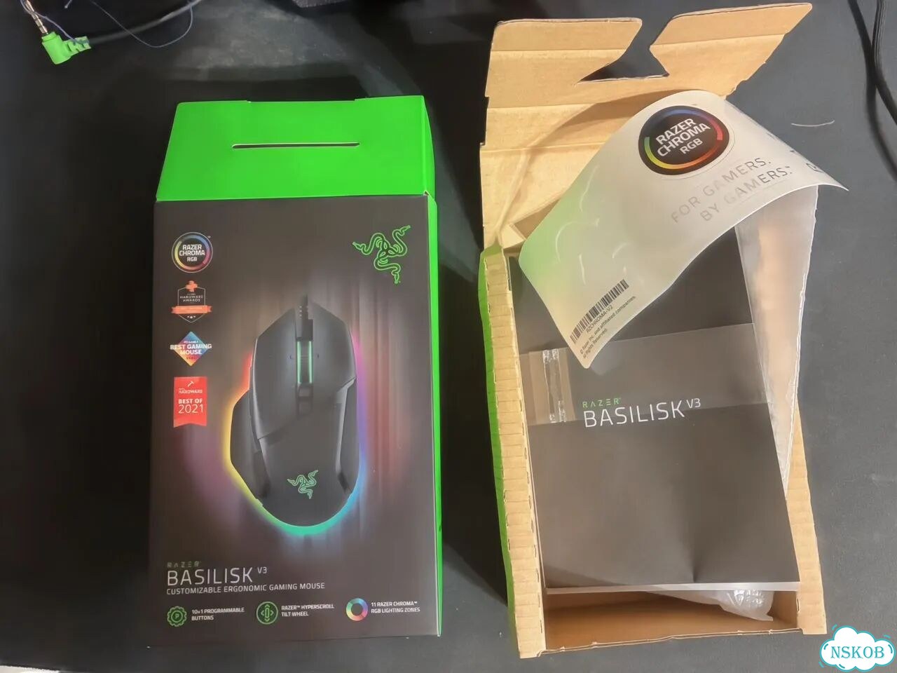Игровая мышь проводная Razer Basilisk V3, черный фото 3