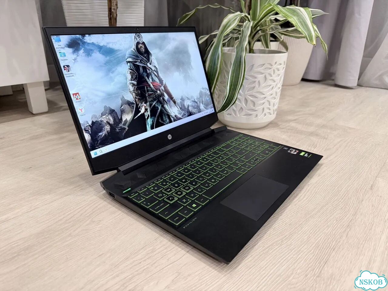 Ноутбук HP Pavilion Gaming Ryzen 5 GTX 1650 4Gb фото 2