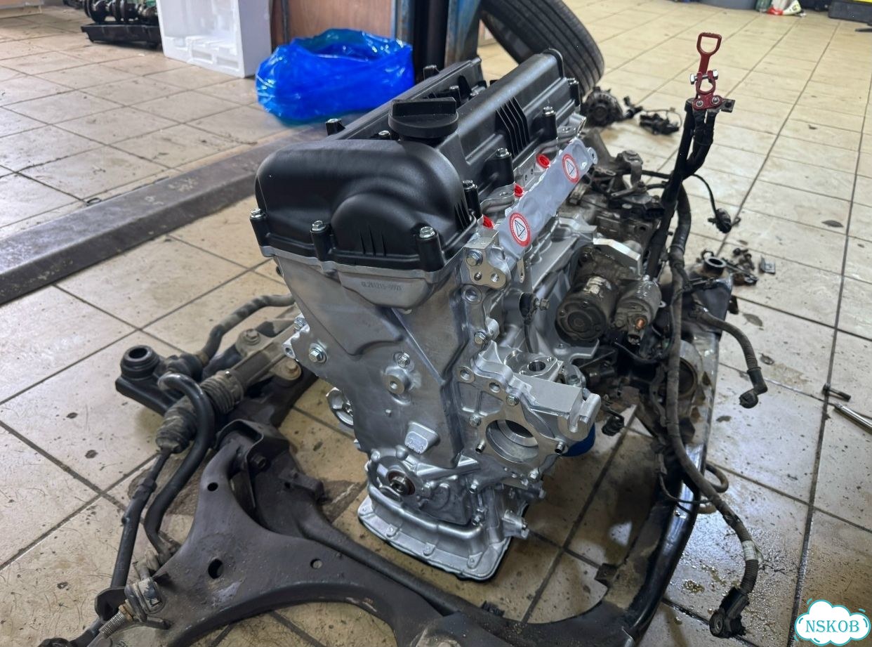 Двигатель G4FC 1.6 л Hyundai Solaris Elantra фото 11