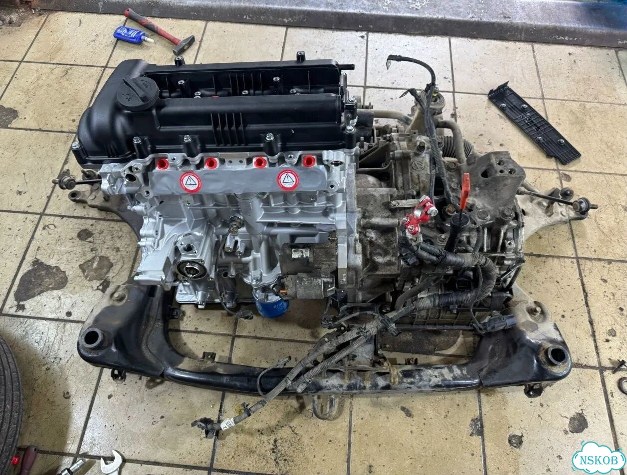 Двигатель G4FC 1.6 л Hyundai Solaris Elantra фото 6