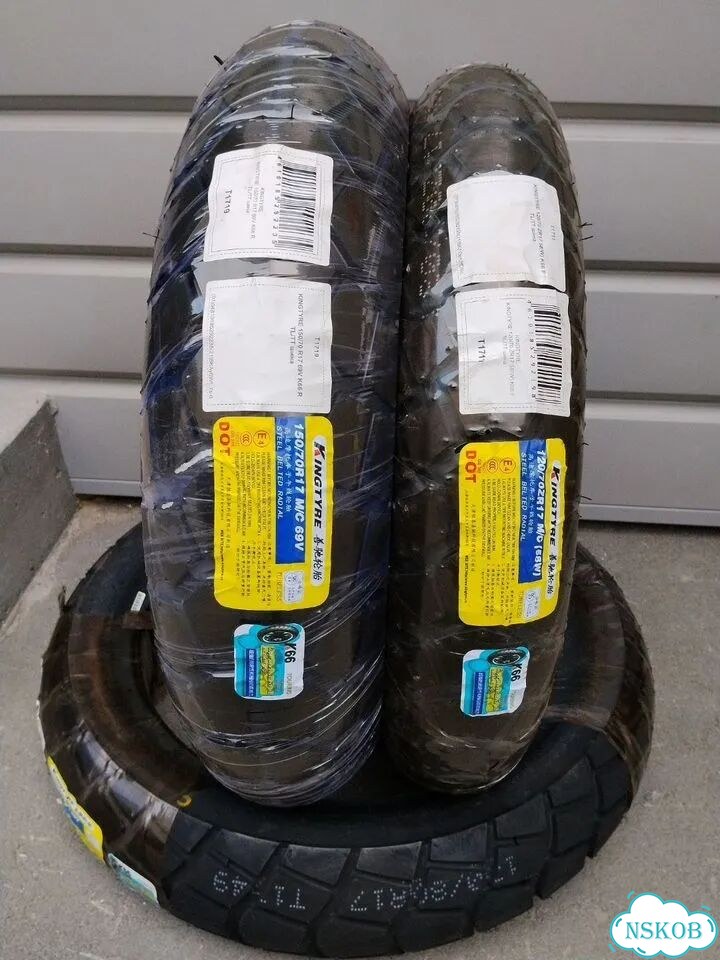 Kingtyre K66 120/70-17 и 150/70-17 фото 6