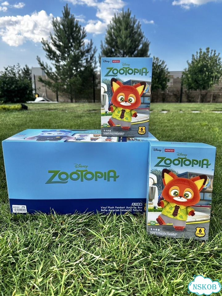 Брелок Miniso Zootopia Зверополис Оригинал фото 3