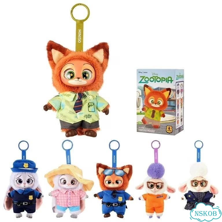 Брелок Miniso Zootopia Зверополис Оригинал фото 4