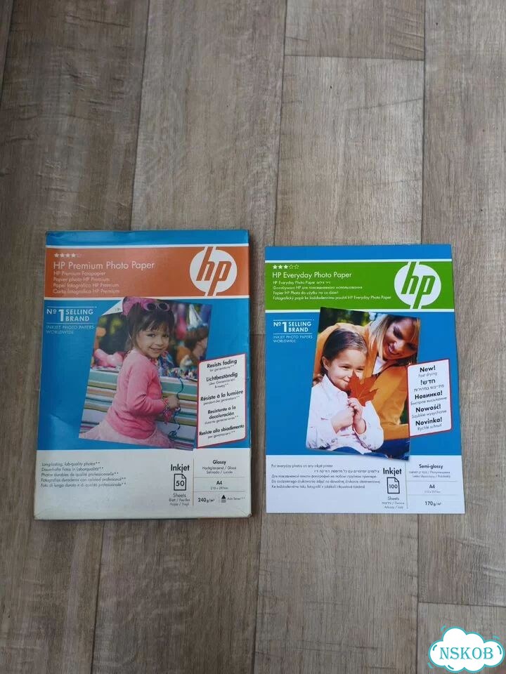Фотобумага HP А4 фото 1