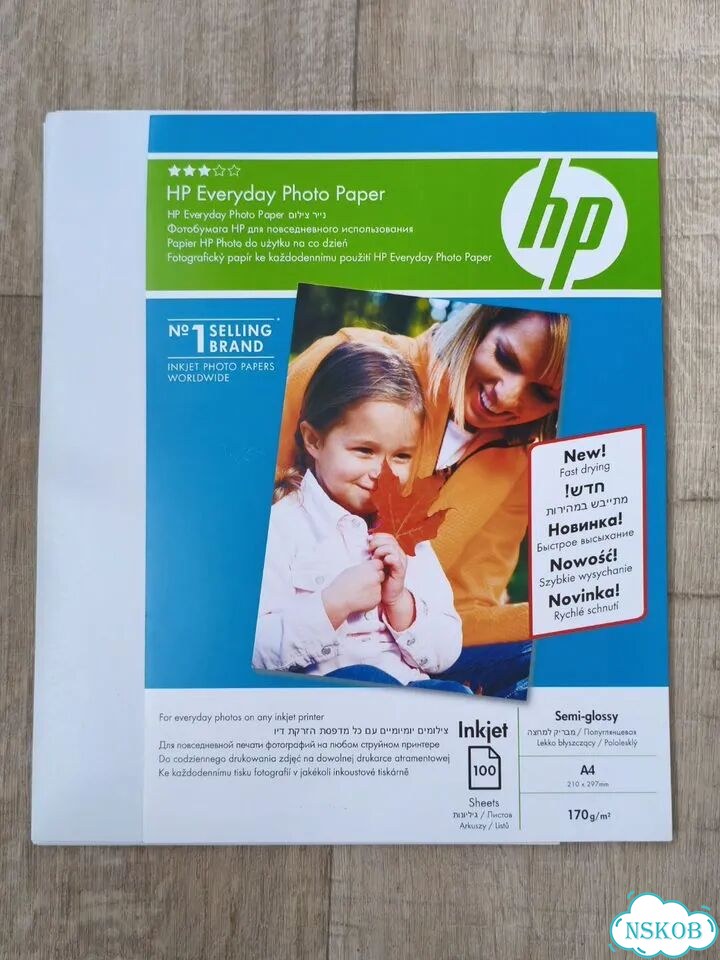 Фотобумага HP А4 фото 4