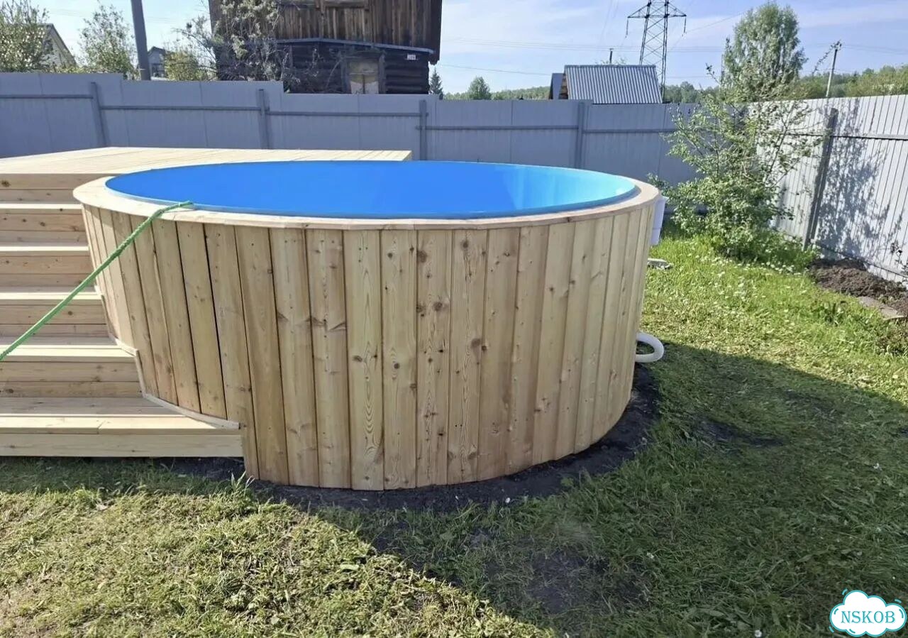 Настил каркас подиум помост для бассейна фото 5