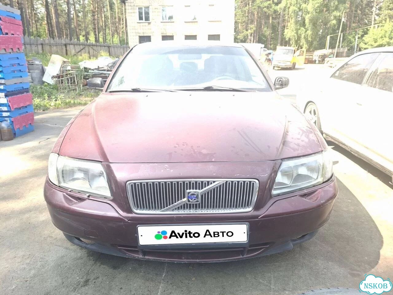 Volvo S80 2.8 AT, 1999, битый, 250 000 км фото 2
