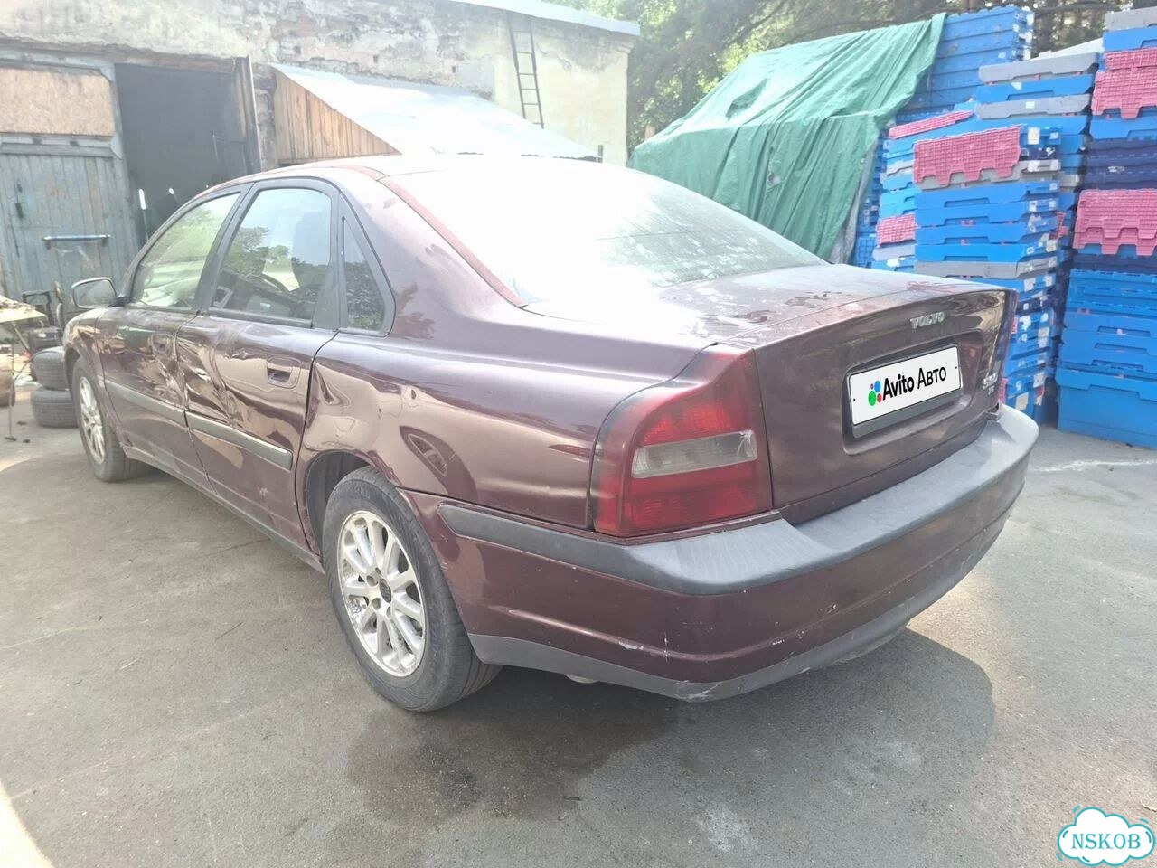 Volvo S80 2.8 AT, 1999, битый, 250 000 км фото 4