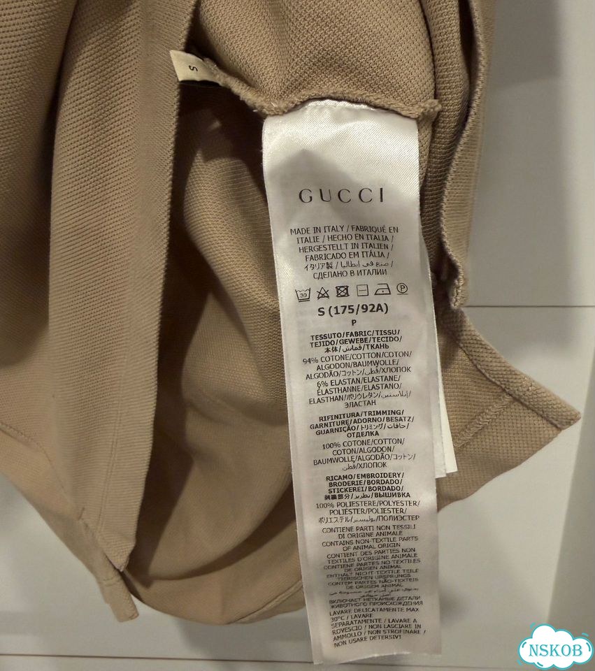 Футболка поло Gucci оригинал фото 3