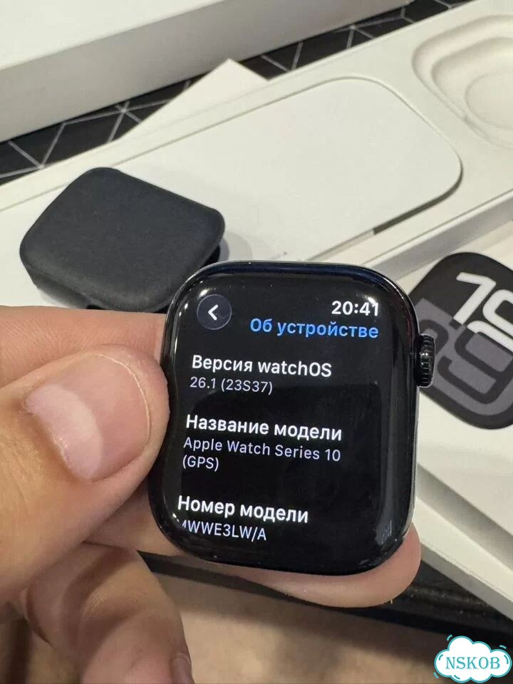 Apple watch 10 42mm jet black фото 5