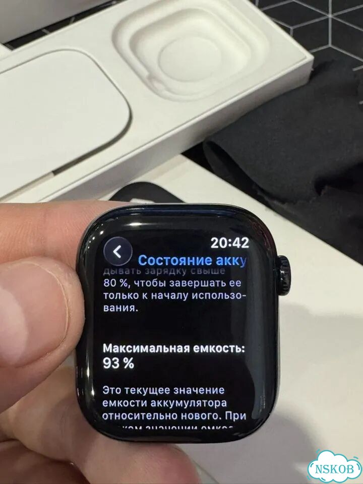 Apple watch 10 42mm jet black фото 6