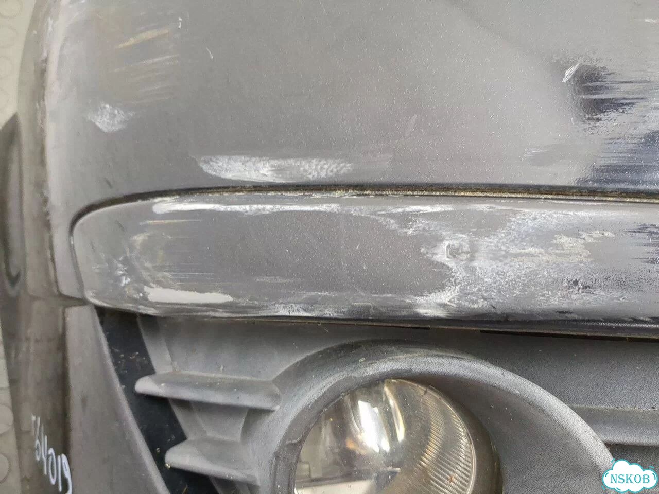 Бампер передний Opel Astra H фото 7
