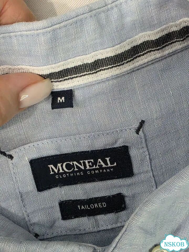 Рубашка мужская McNeal лён М фото 2