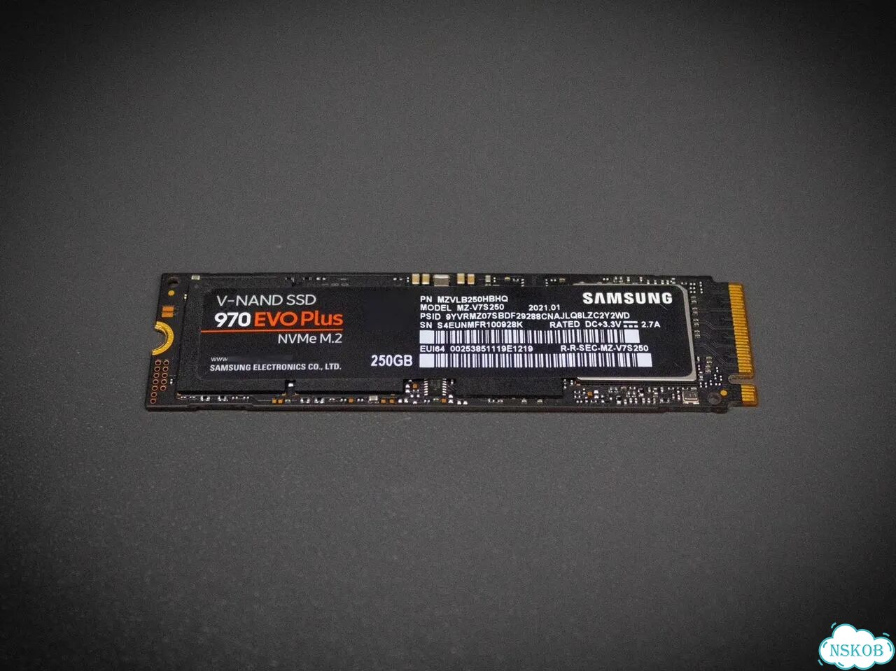 SSD-Накопитель M.2 NVMe Samsung EVO 970 Plus 250Gb фото 1