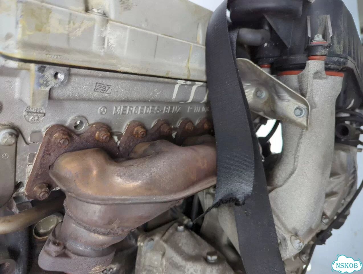 Двигатель Mercedes CLK W208 M111.956 фото 11