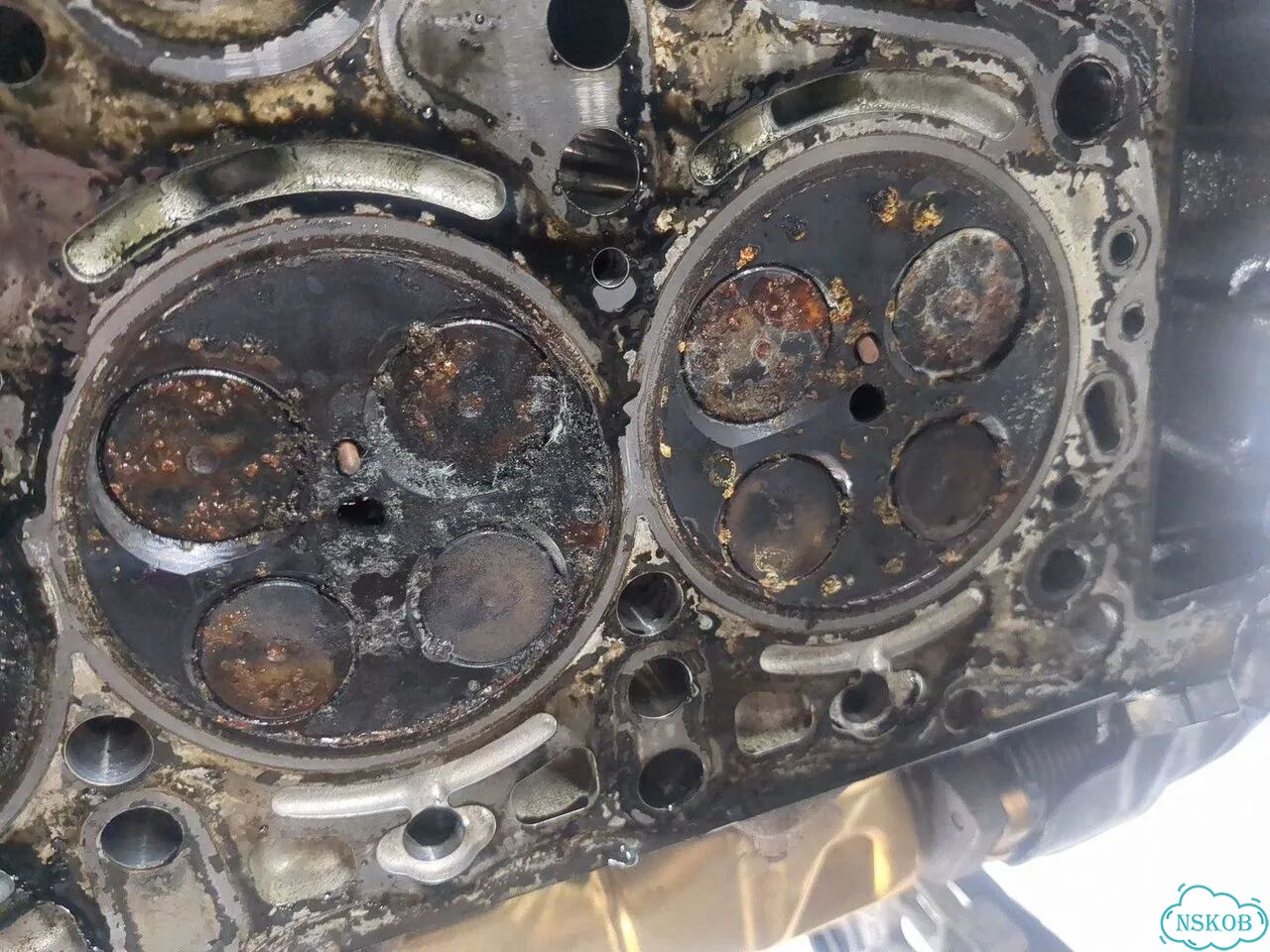 Головка блока (ГБЦ) Mercedes C W204 OM 651.911 фото 8