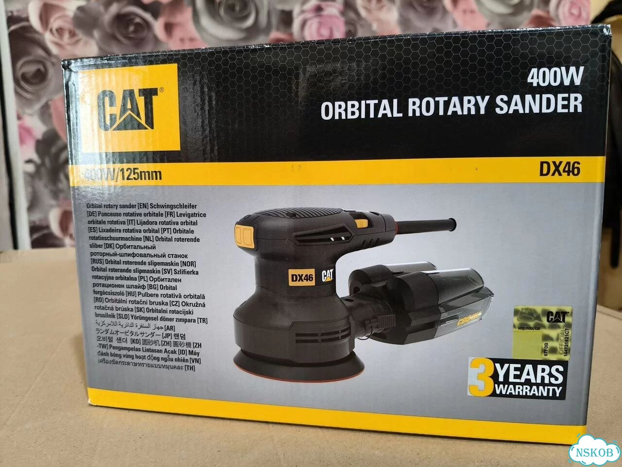 Эксцентриковая шлифмашинка CAT DX фото 2