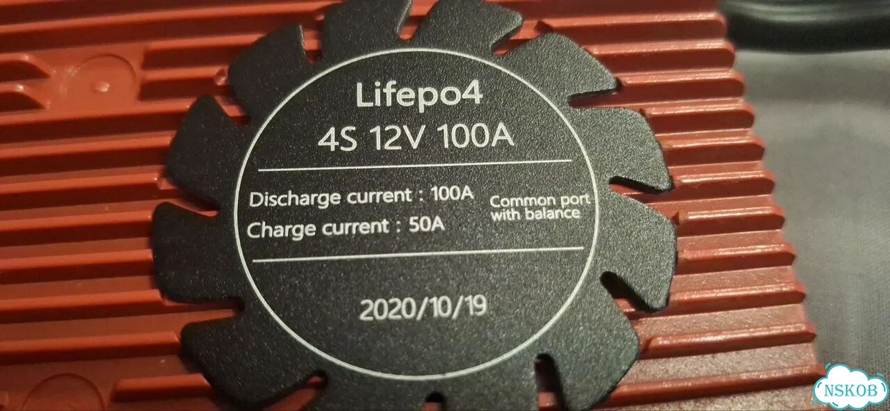 BMS плата Daly lifepo4 4S 12V 100A фото 1