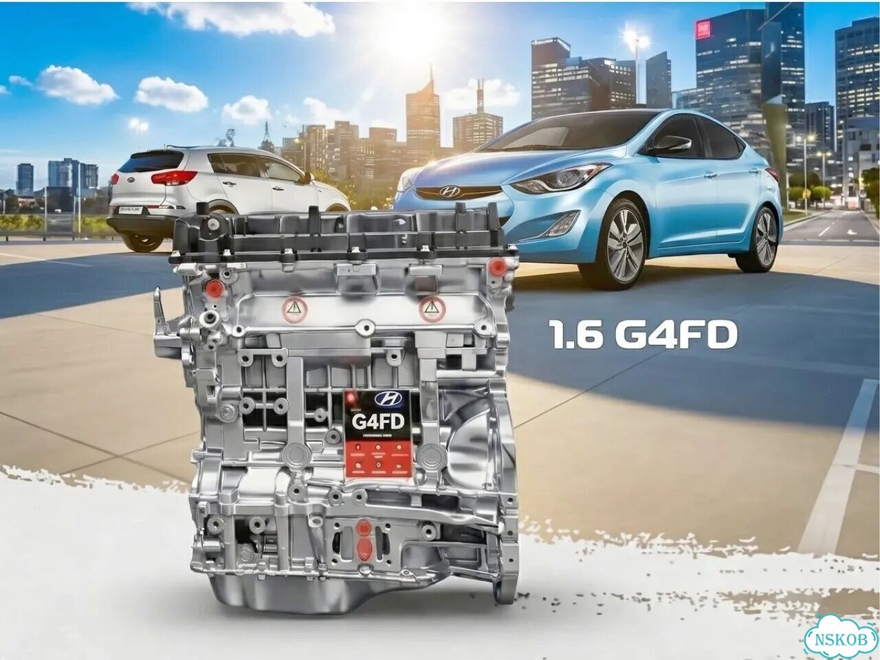 Двигатель g4fd 1.6 hyundai veloster в сборе фото 1