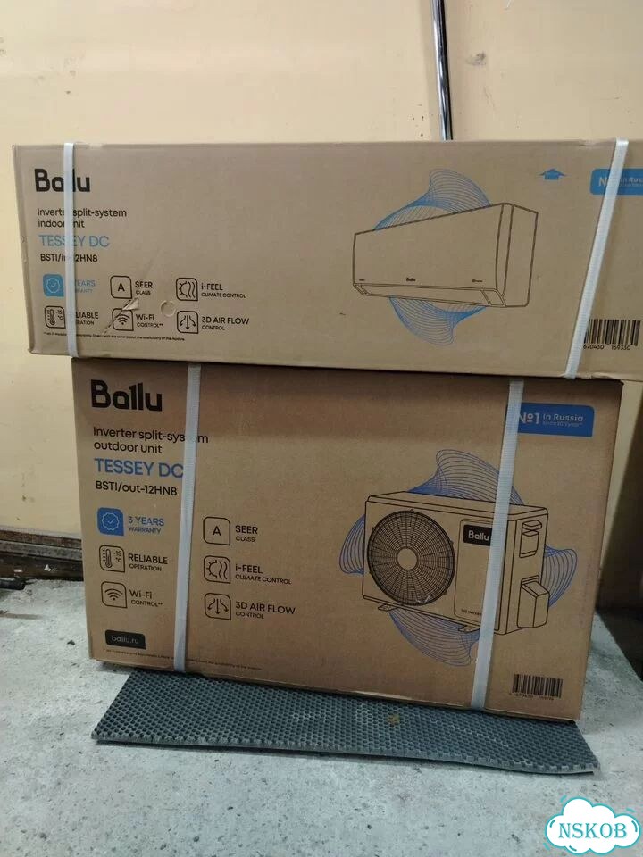 Кондиционер ballu tessey 12btu invertor фото 1
