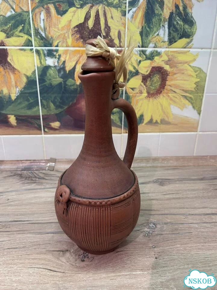 Глиняные кувшины, ваза, кувшины для вина фото 3