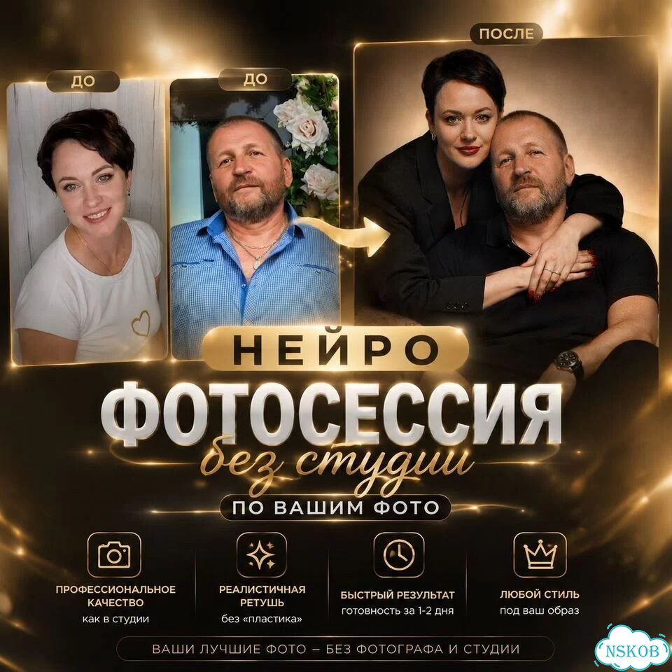 Фотосессия ии / Нейрофотосессия без студии фото 1