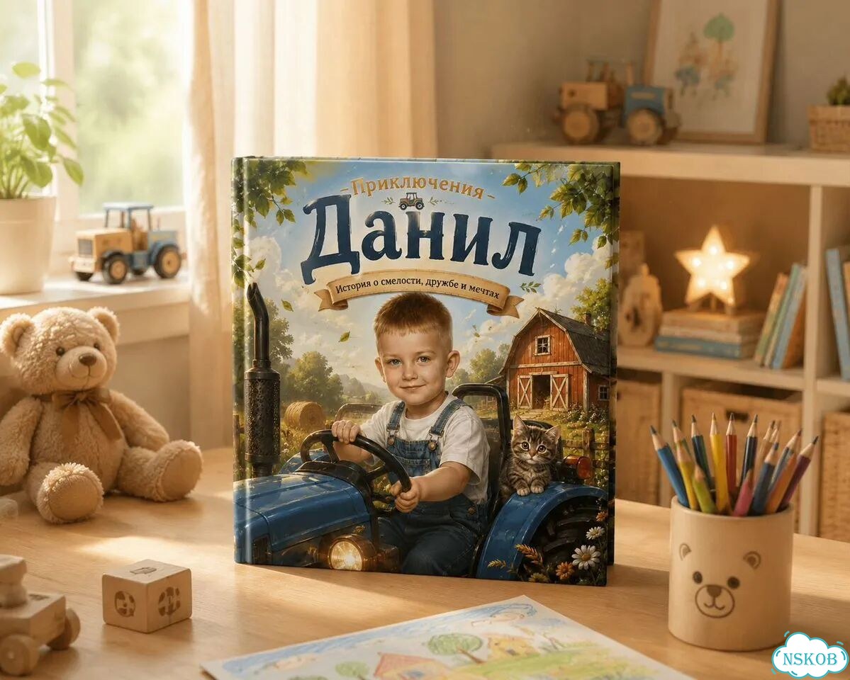 Персональная именная книга по фото ребенка фото 6