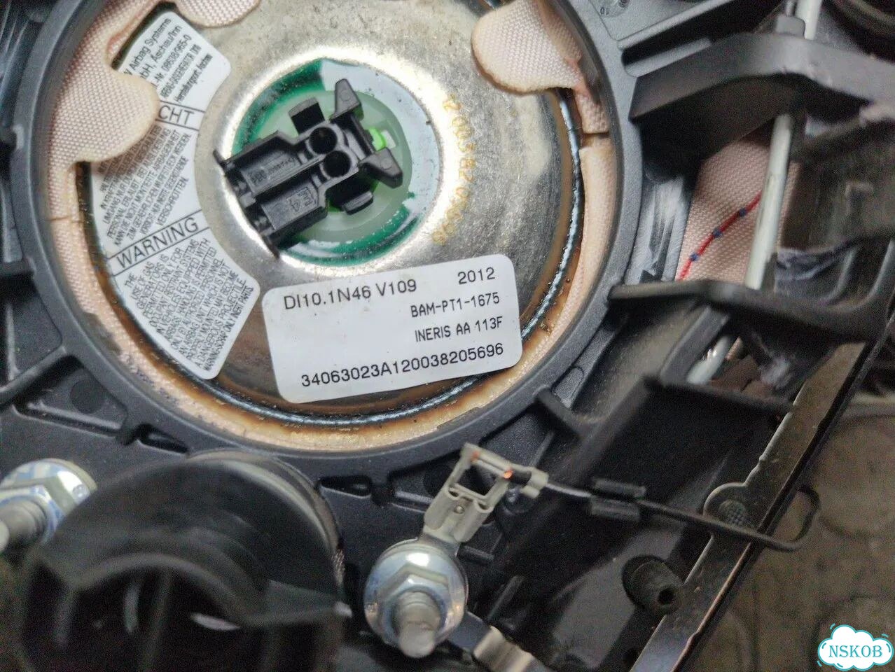 Подушка безопасности водителя Ford Focus 3 фото 3