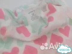 Боди Carter's, для девочки, 12 м, 5 шт., новые фото 3