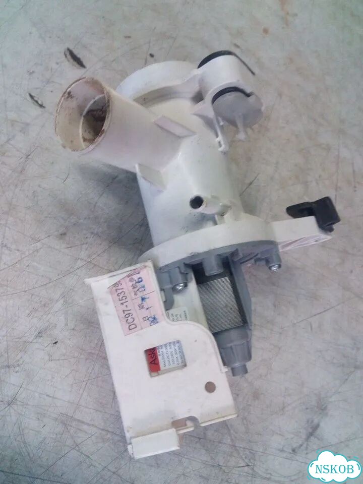Насос samsung diamond WF8590NMW9 фото 4