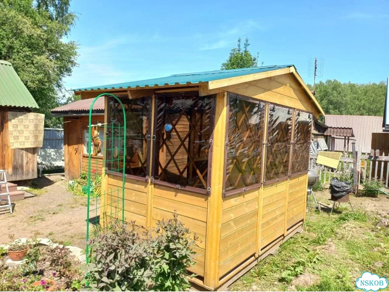 Мягкие окна (шторы) пвх для беседок и веранд фото 7