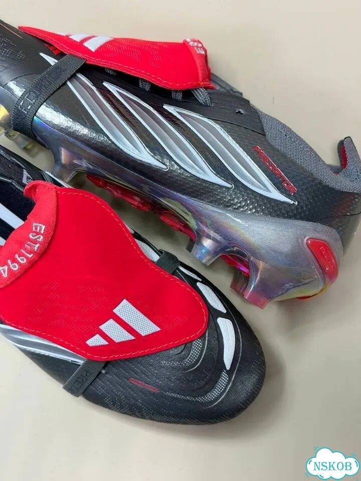 Бутсы мужские Adidas Predator Bellingham серые фото 7