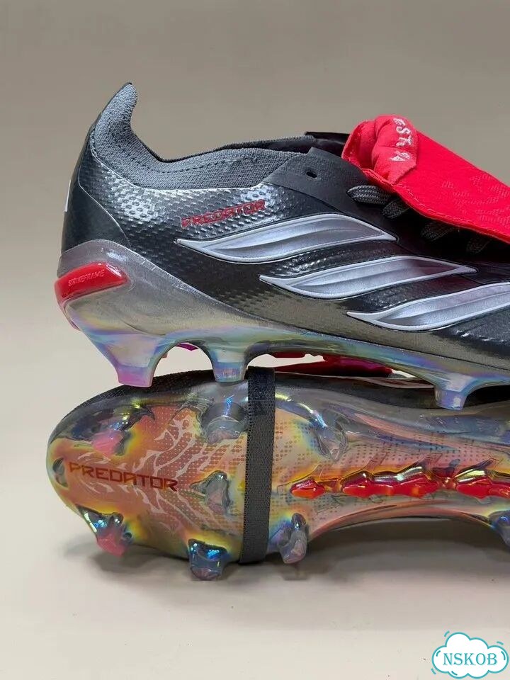 Бутсы мужские Adidas Predator Bellingham серые фото 8