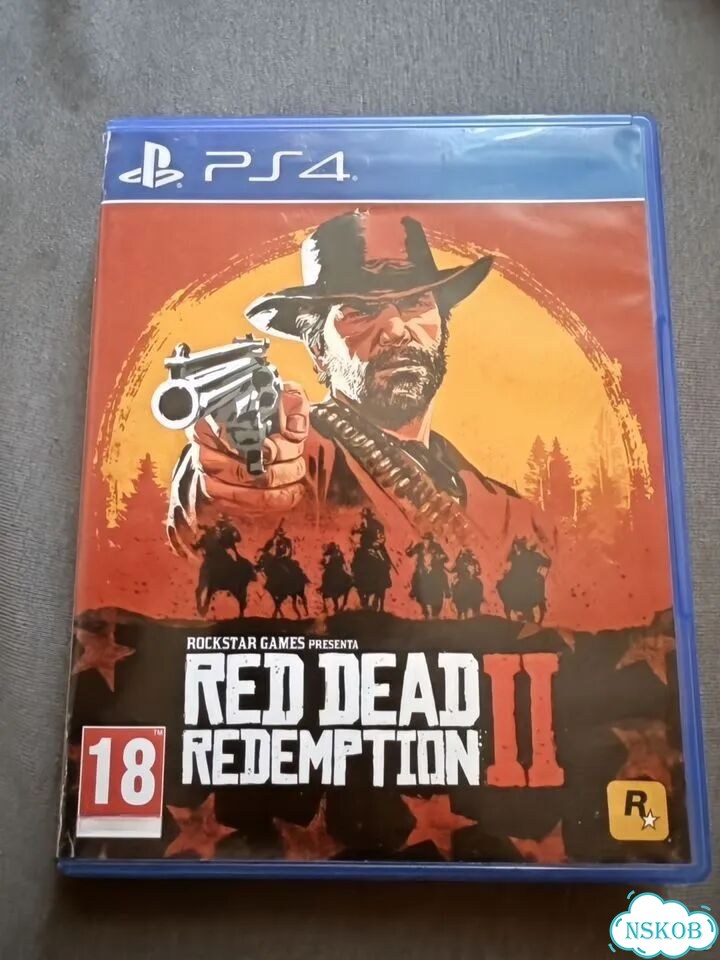 Rdr2 ps4 диск фото 1