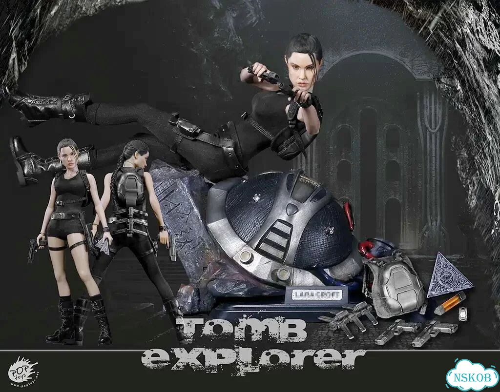 Poptoys 1/6 EX012 Tomb Explorer Deluxe Lara Croft фото 2