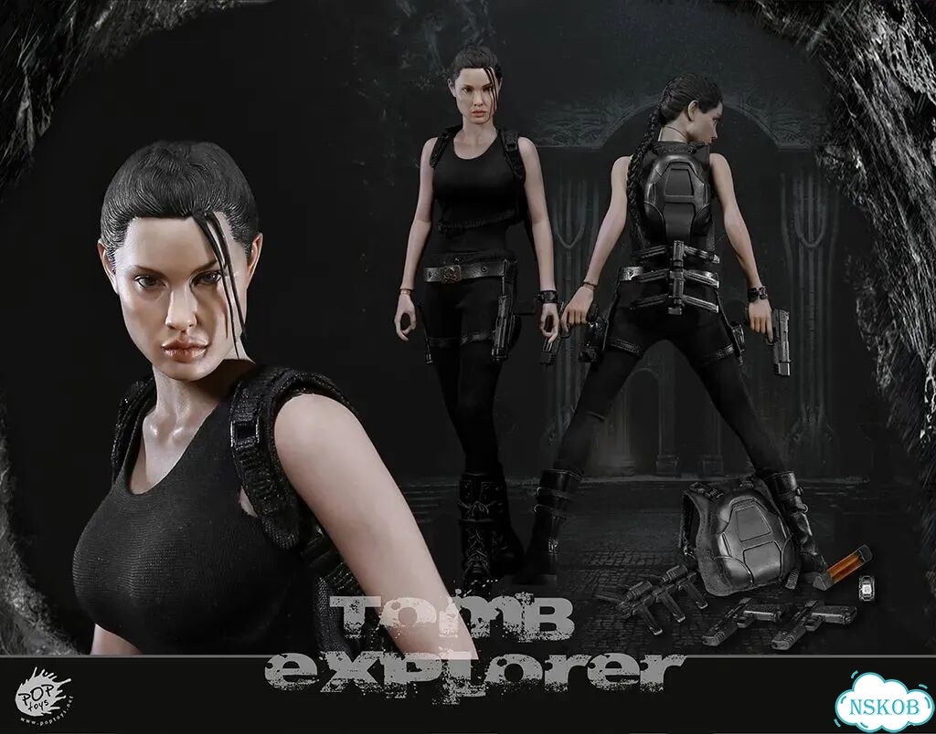 Poptoys 1/6 EX012 Tomb Explorer Deluxe Lara Croft фото 5